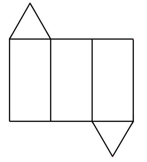 üçgen prizmanın açılımı nasıldır